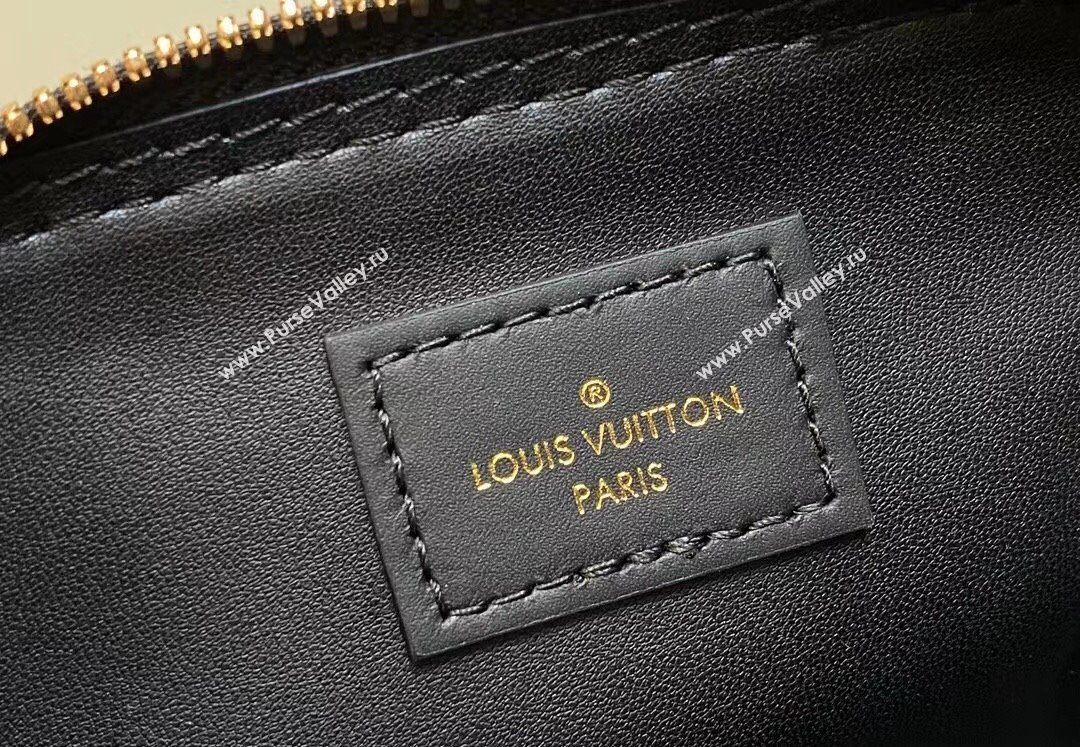 Louis Vuitton Lambskin Nano Alma Bag M83048 Black 2024 (kiki-24031910)