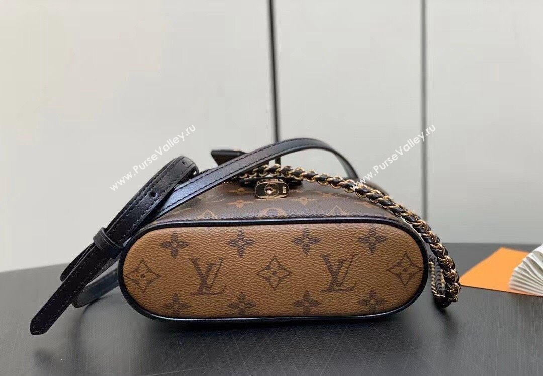 Louis Vuitton Monogram canvas Vanity Chain Pouch Bag M47125 2024 (kiki-24031912)