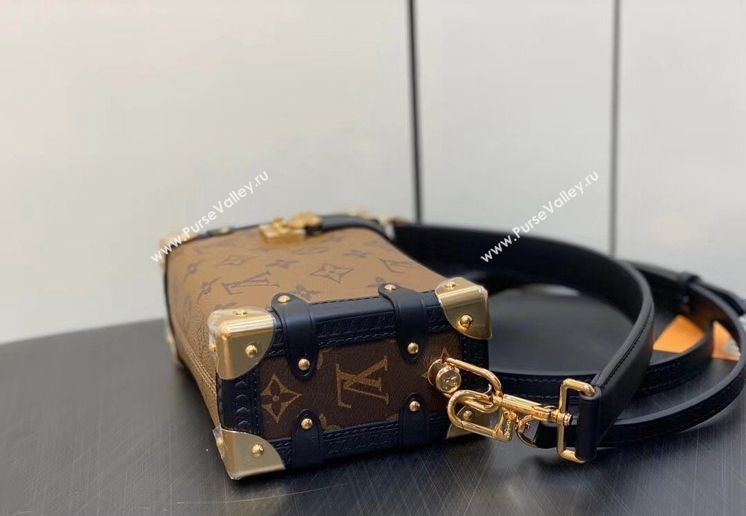 Louis Vuitton Monogram Reverse canvas Side Trunk PM Bag M46815 2024 (kiki-24031913)