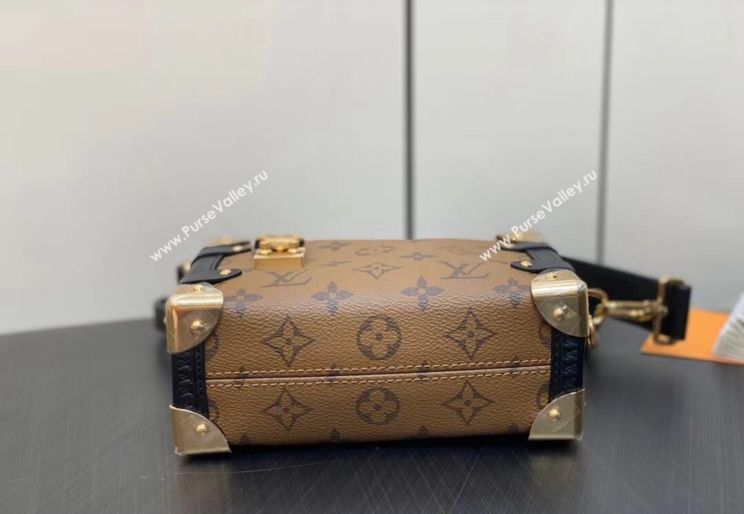 Louis Vuitton Monogram Reverse canvas Side Trunk PM Bag M46815 2024 (kiki-24031913)