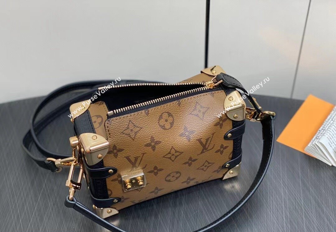 Louis Vuitton Monogram Reverse canvas Side Trunk PM Bag M46815 2024 (kiki-24031913)