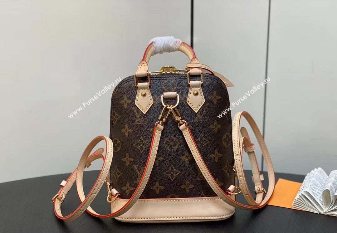 Louis Vuitton Monogram canvas Alma Backpack Bag M47132 2024 (kiki-24031916)