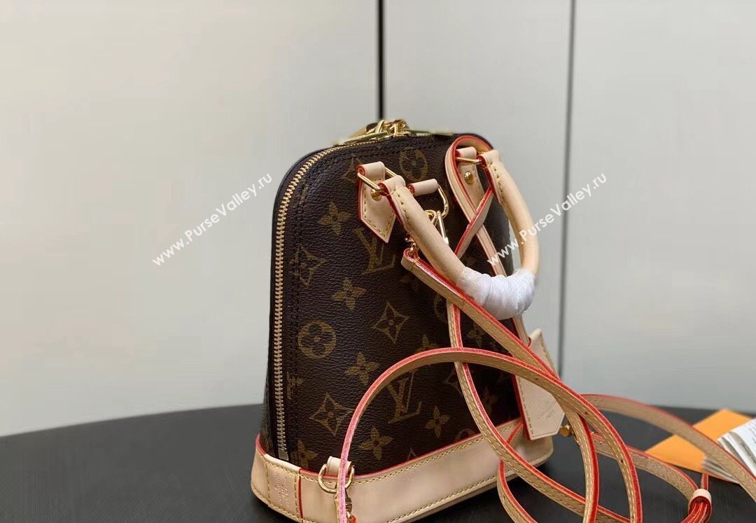 Louis Vuitton Monogram canvas Alma Backpack Bag M47132 2024 (kiki-24031916)