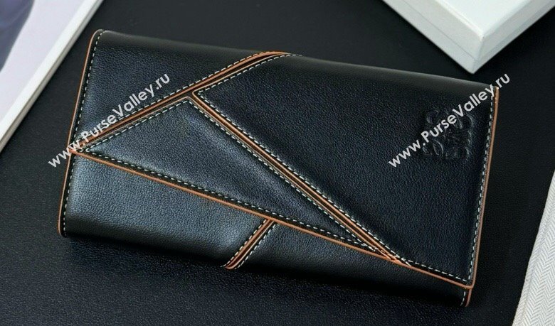 Loewe Puzzle long horizontal wallet in classic calfskin 01 (hongyun-24032011)