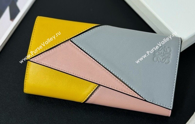 Loewe Puzzle long horizontal wallet in classic calfskin 02 (hongyun-24032012)