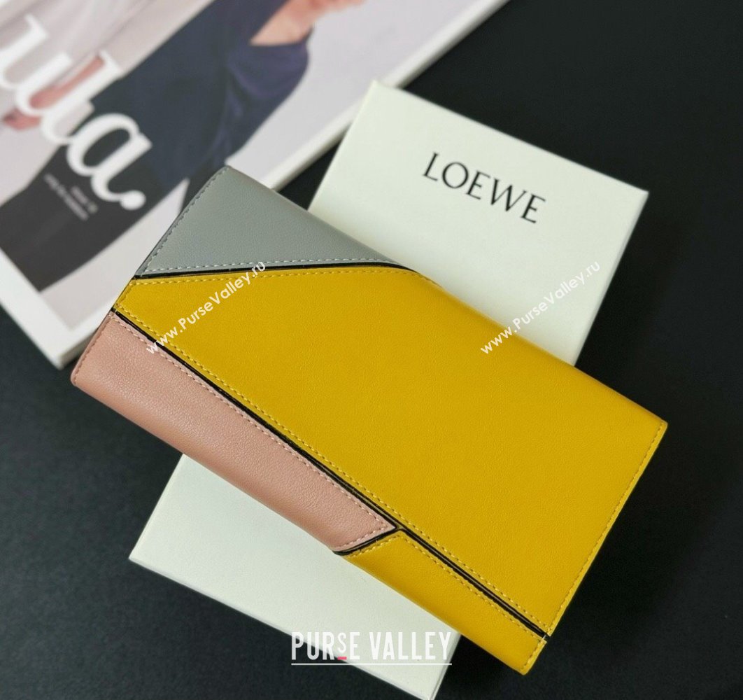 Loewe Puzzle long horizontal wallet in classic calfskin 02 (hongyun-24032012)