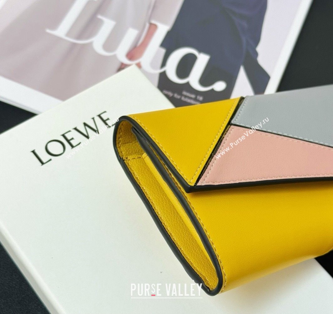 Loewe Puzzle long horizontal wallet in classic calfskin 02 (hongyun-24032012)