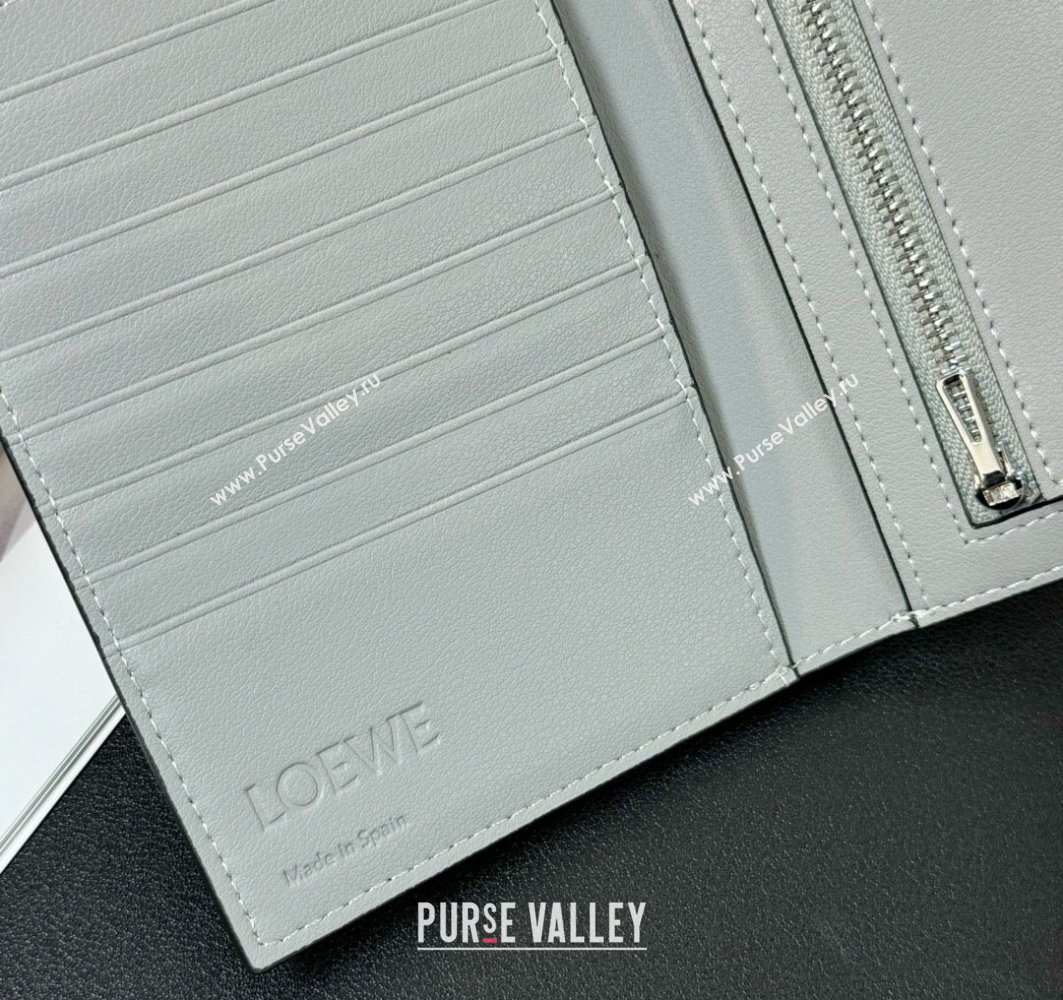 Loewe Medium vertical wallet in soft grained calfskin Camel (hongyun-24032019)