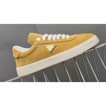 Prada Lane leather Women/Men Sneakers with enameled triangle 2EE394 05 2024 (modeng-24032695)