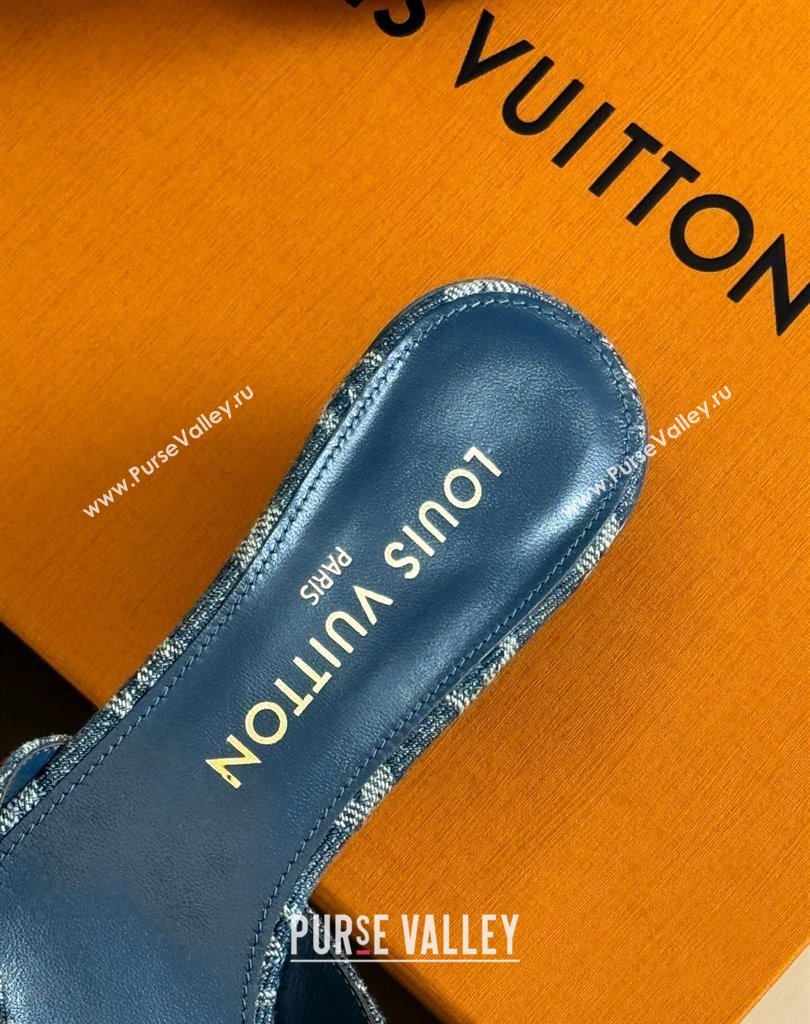 Louis Vuitton Monogram denim Neo Revival Mules New LV Remix 2024 (modeng-24032526)