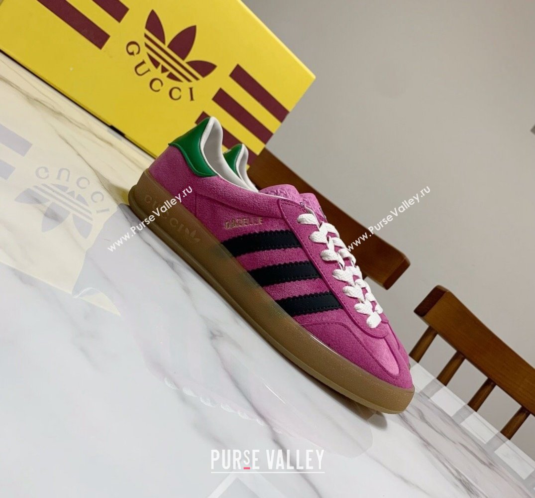 Gucci x Adidas Gazelle Women/Men sneakers 10 2024 (modeng-24032510)