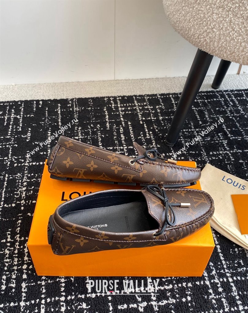 Louis Vuitton Gloria Flat Loafers in Monogram Canvas (jincheng-24032707)