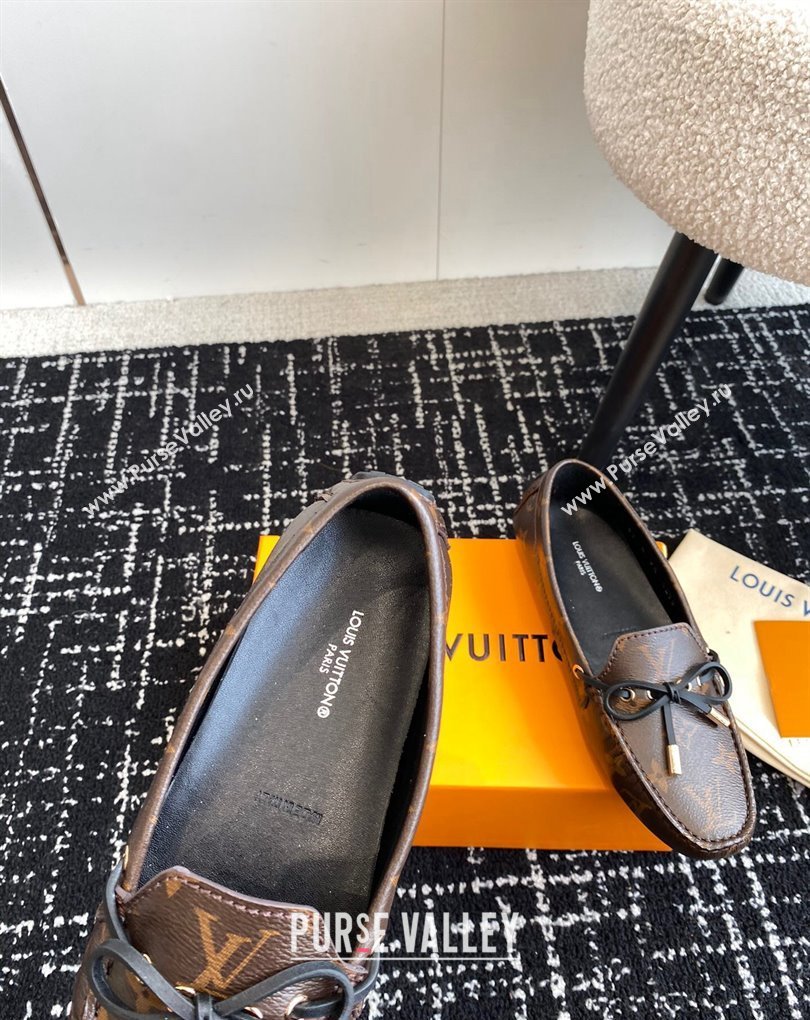 Louis Vuitton Gloria Flat Loafers in Monogram Canvas (jincheng-24032707)