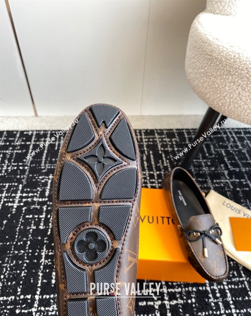 Louis Vuitton Gloria Flat Loafers in Monogram Canvas (jincheng-24032707)
