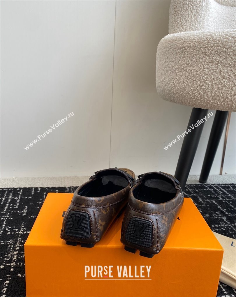 Louis Vuitton Gloria Flat Loafers in Monogram Reverse Canvas (jincheng-24032708)