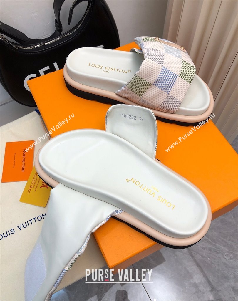 Louis Vuitton Pool Pillow Flat Comfort Women/Men Mules 13 2024 (modeng-240330a13)