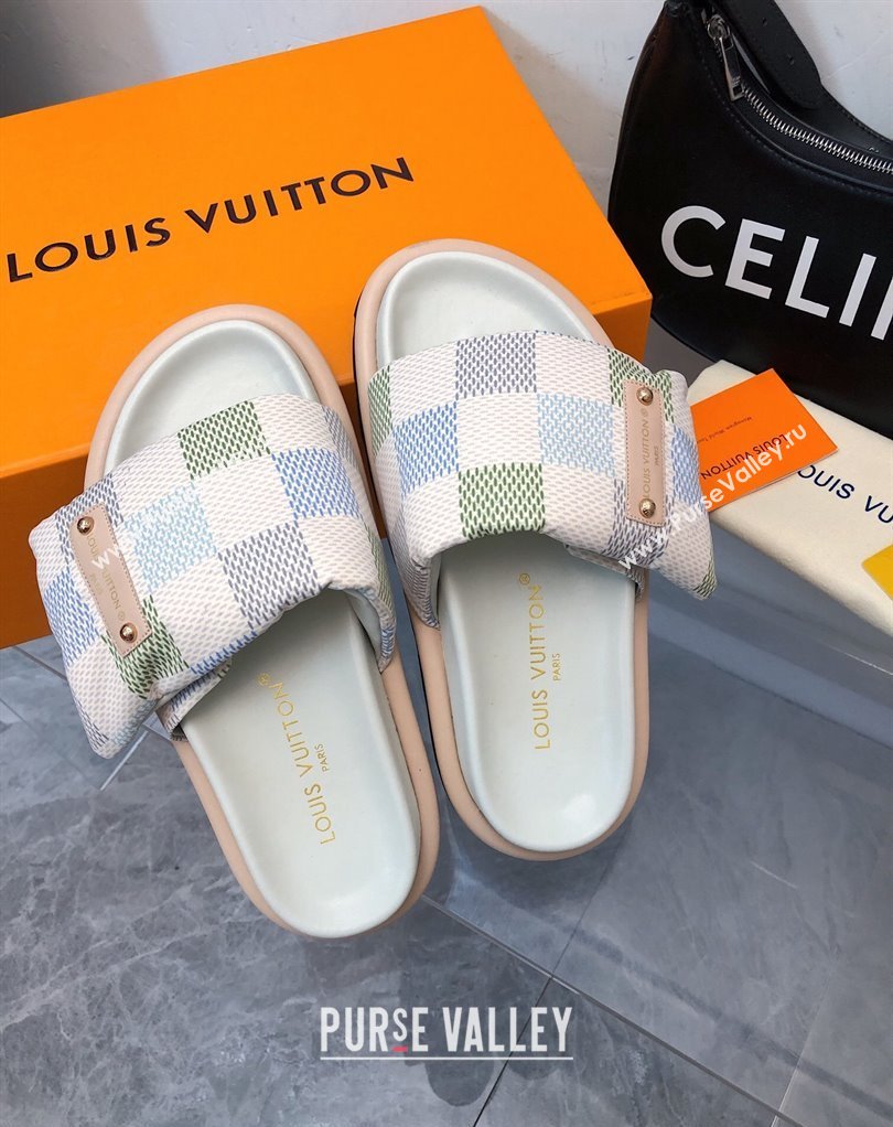 Louis Vuitton Pool Pillow Flat Comfort Women/Men Mules 13 2024 (modeng-240330a13)