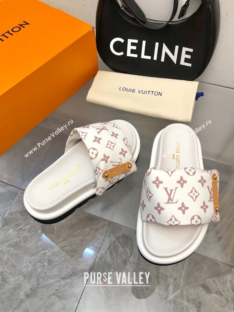 Louis Vuitton Pool Pillow Flat Comfort Women/Men Mules 06 2024 (modeng-240330a06)
