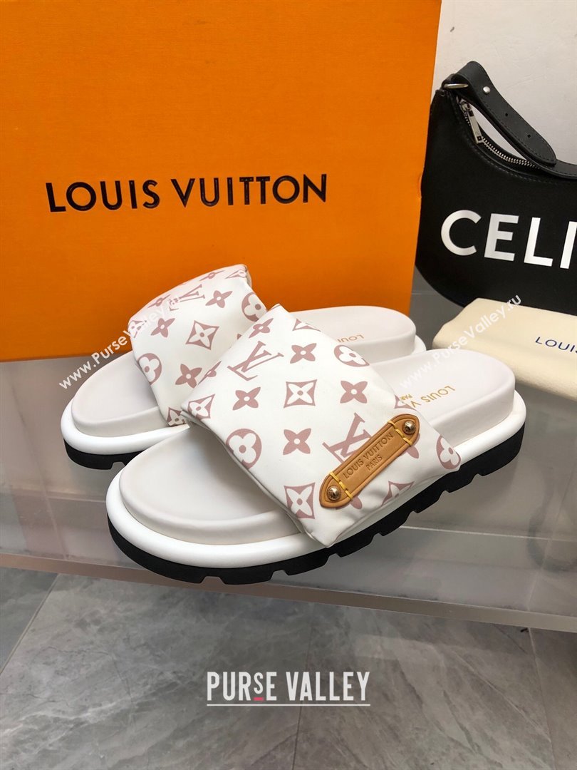 Louis Vuitton Pool Pillow Flat Comfort Women/Men Mules 06 2024 (modeng-240330a06)