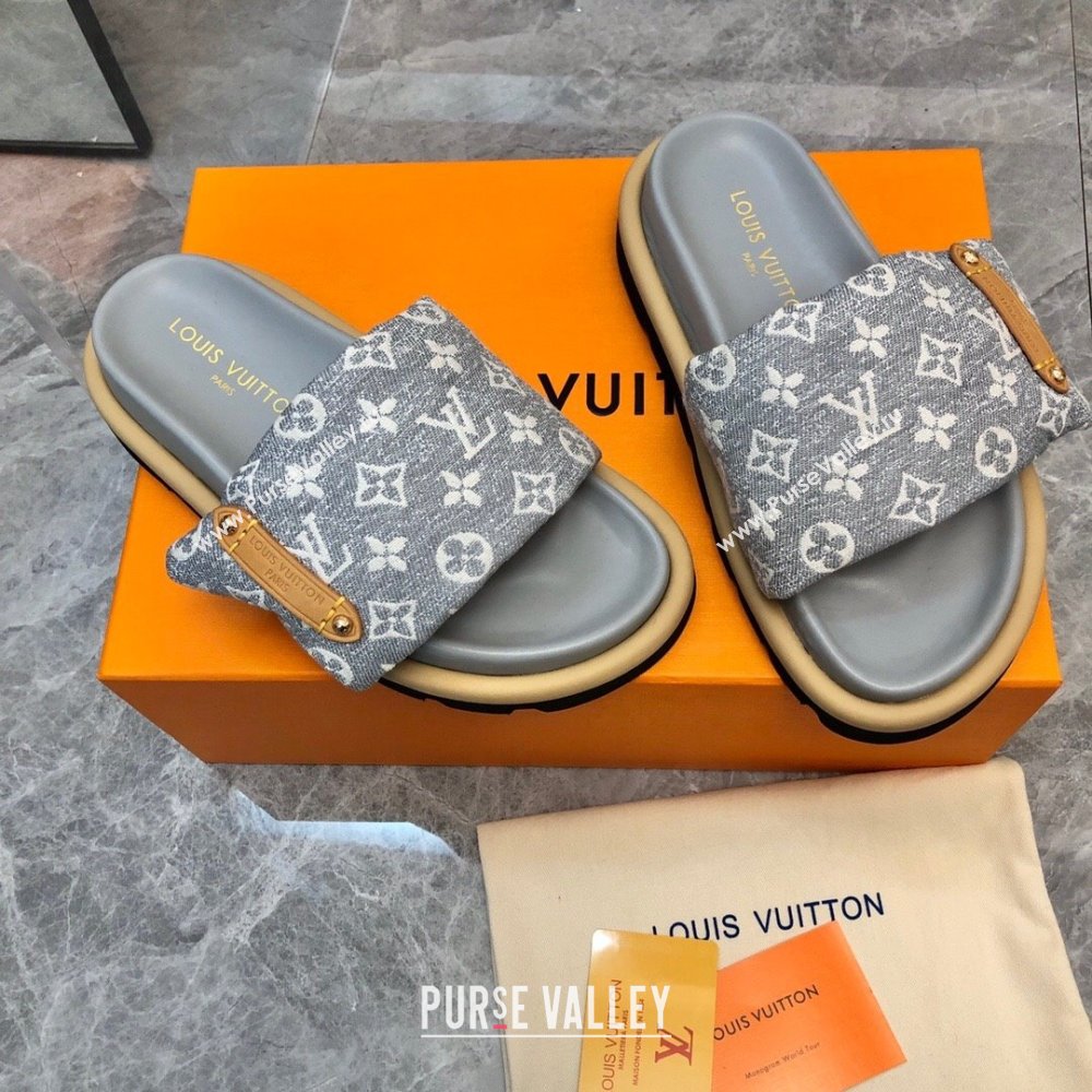 Louis Vuitton Pool Pillow Flat Comfort Women/Men Mules 07 2024 (modeng-240330a07)