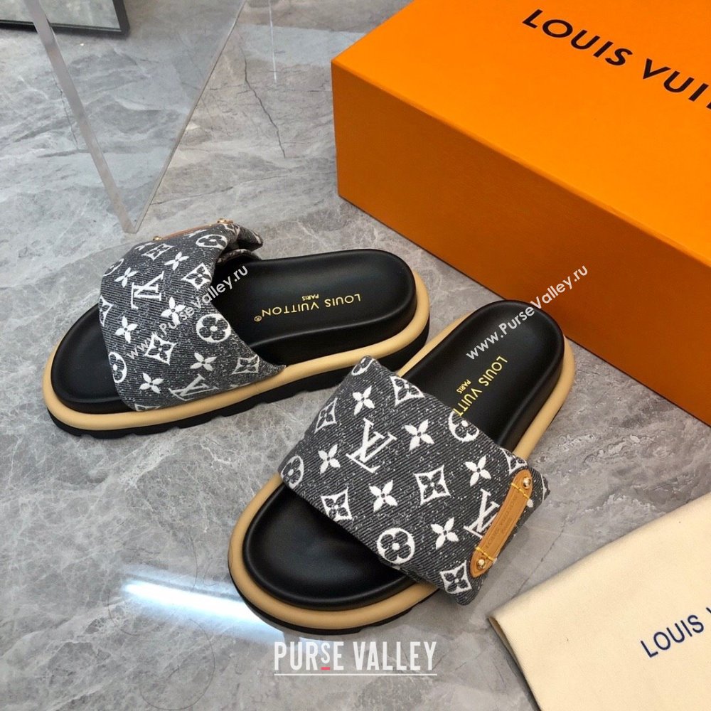 Louis Vuitton Pool Pillow Flat Comfort Women/Men Mules 08 2024 (modeng-240330a08)