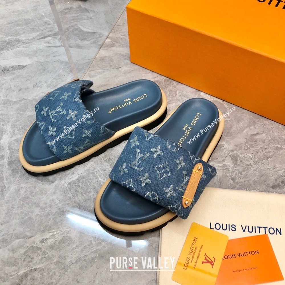Louis Vuitton Pool Pillow Flat Comfort Women/Men Mules 09 2024 (modeng-240330a09)