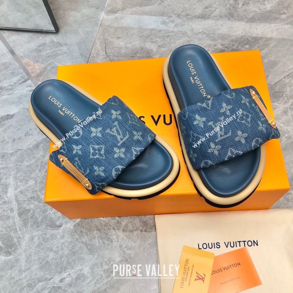 Louis Vuitton Pool Pillow Flat Comfort Women/Men Mules 09 2024 (modeng-240330a09)