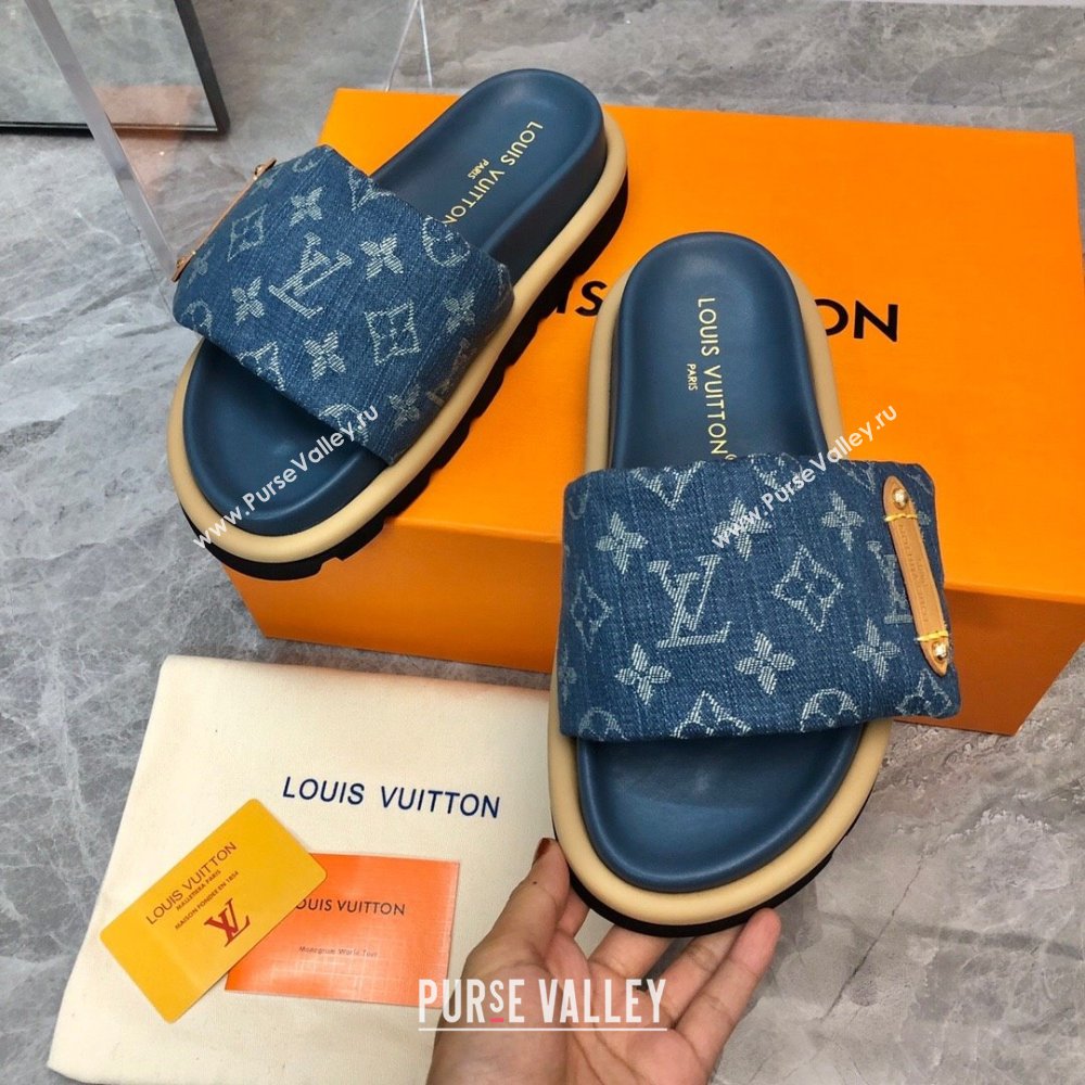 Louis Vuitton Pool Pillow Flat Comfort Women/Men Mules 09 2024 (modeng-240330a09)