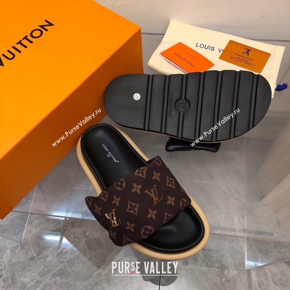 Louis Vuitton Pool Pillow Flat Comfort Women/Men Mules 01 2024 (modeng-240330a01)