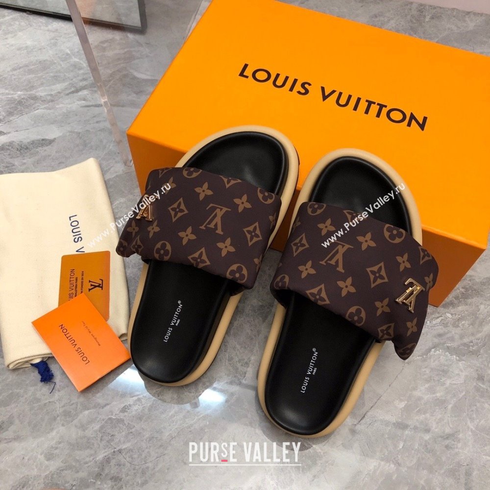 Louis Vuitton Pool Pillow Flat Comfort Women/Men Mules 01 2024 (modeng-240330a01)
