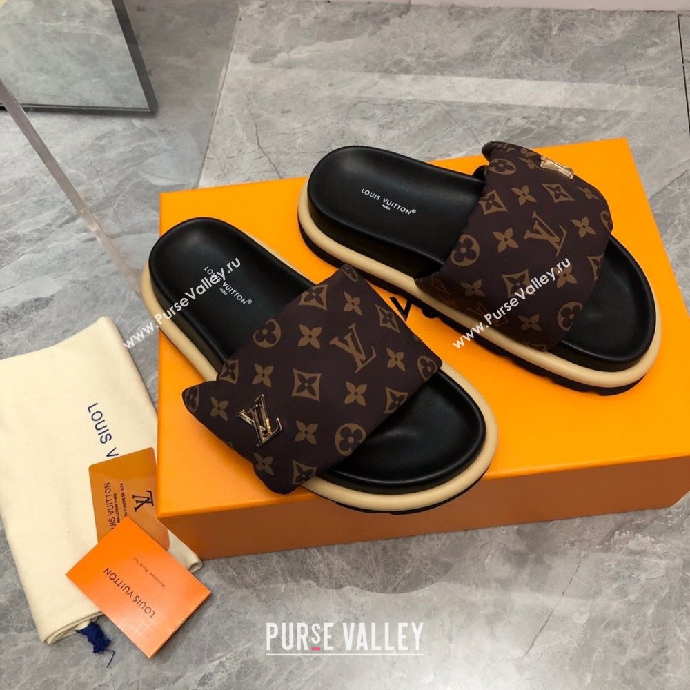 Louis Vuitton Pool Pillow Flat Comfort Women/Men Mules 01 2024 (modeng-240330a01)