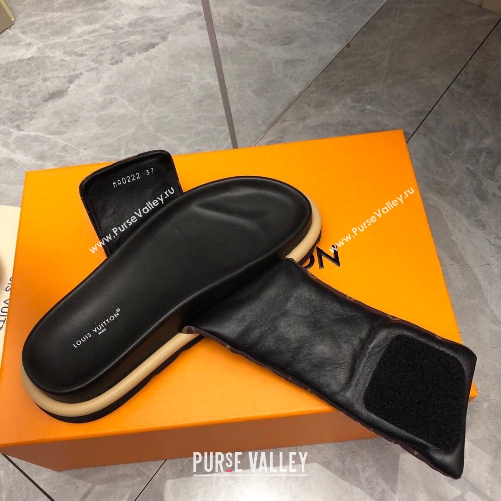 Louis Vuitton Pool Pillow Flat Comfort Women/Men Mules 01 2024 (modeng-240330a01)