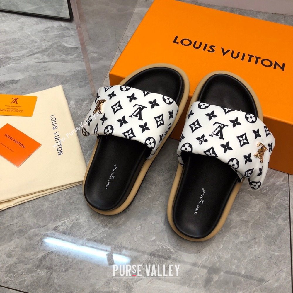 Louis Vuitton Pool Pillow Flat Comfort Women/Men Mules 04 2024 (modeng-240330a04)