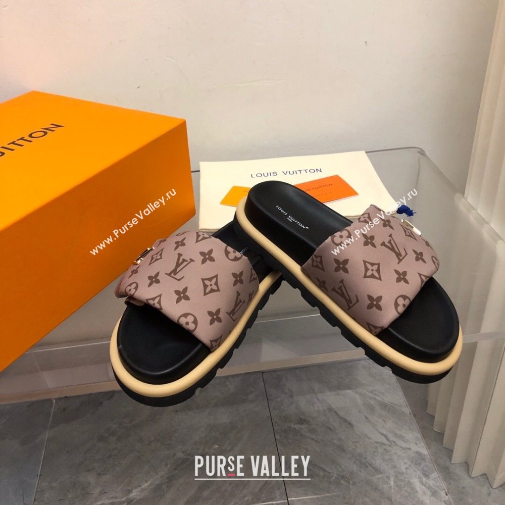 Louis Vuitton Pool Pillow Flat Comfort Women/Men Mules 03 2024 (modeng-240330a03)
