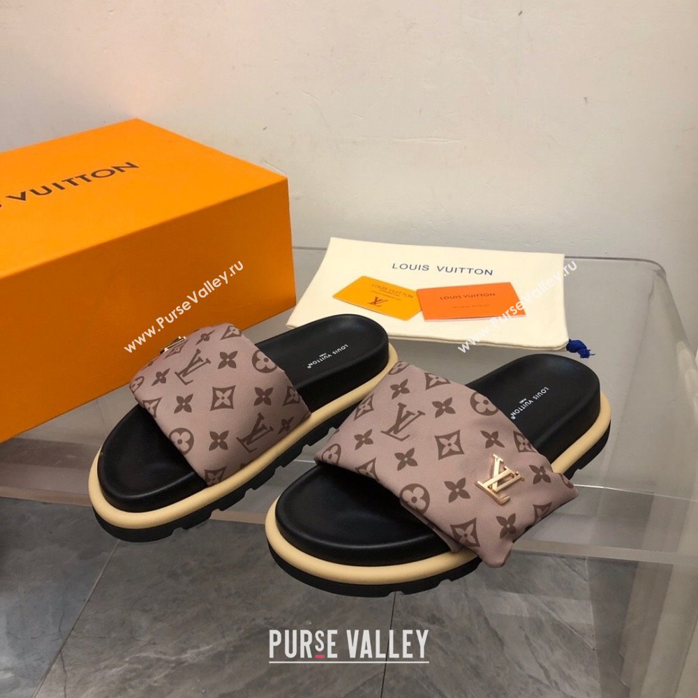 Louis Vuitton Pool Pillow Flat Comfort Women/Men Mules 03 2024 (modeng-240330a03)