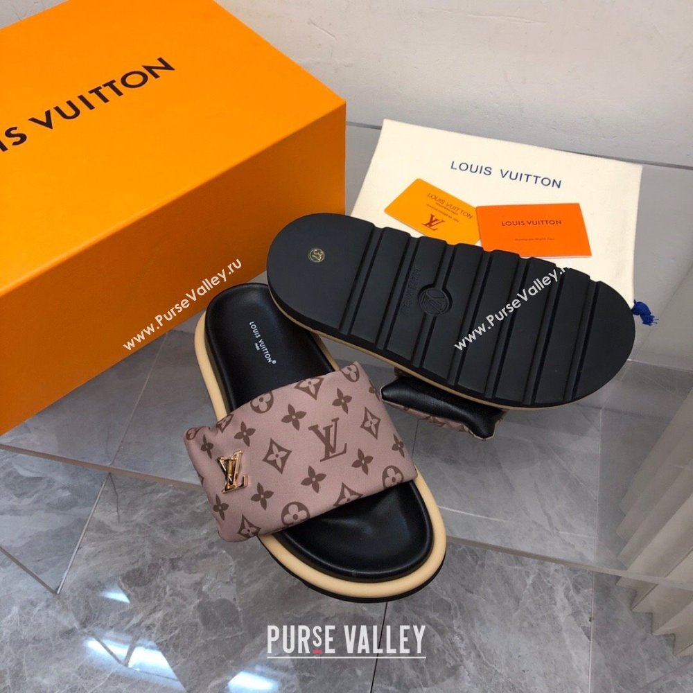 Louis Vuitton Pool Pillow Flat Comfort Women/Men Mules 03 2024 (modeng-240330a03)