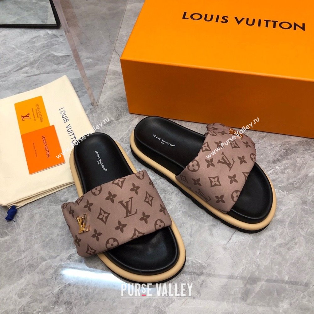 Louis Vuitton Pool Pillow Flat Comfort Women/Men Mules 03 2024 (modeng-240330a03)