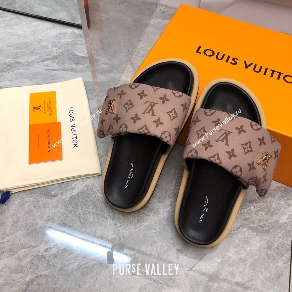 Louis Vuitton Pool Pillow Flat Comfort Women/Men Mules 03 2024 (modeng-240330a03)
