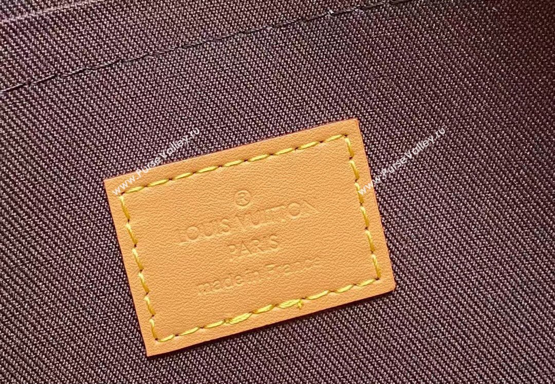 Louis Vuitton Monogram Craggy Canvas Pochette Voyage Souple Bag M83568 Chocolate 2024 (kiki-24040125)
