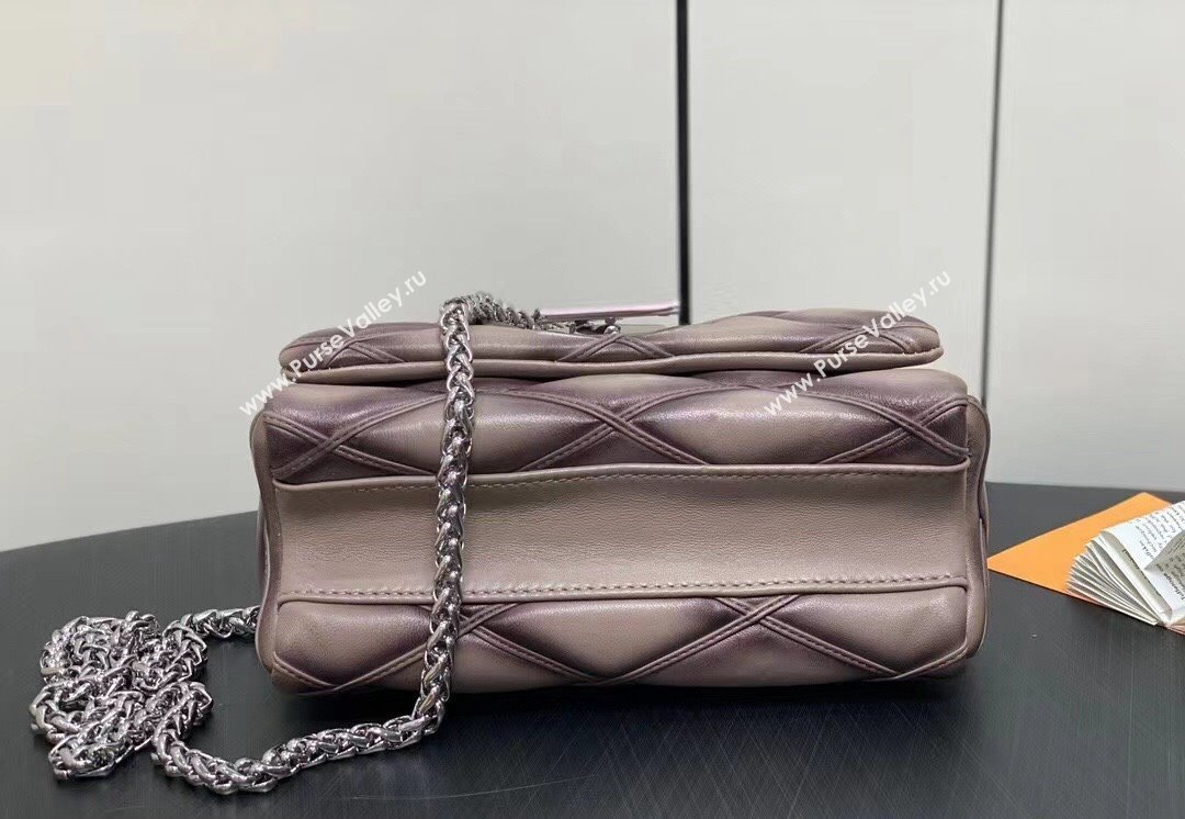 Louis Vuitton Lamb leather GO-14 MM Bag M23045 Taupe 2024 (kiki-24040109)