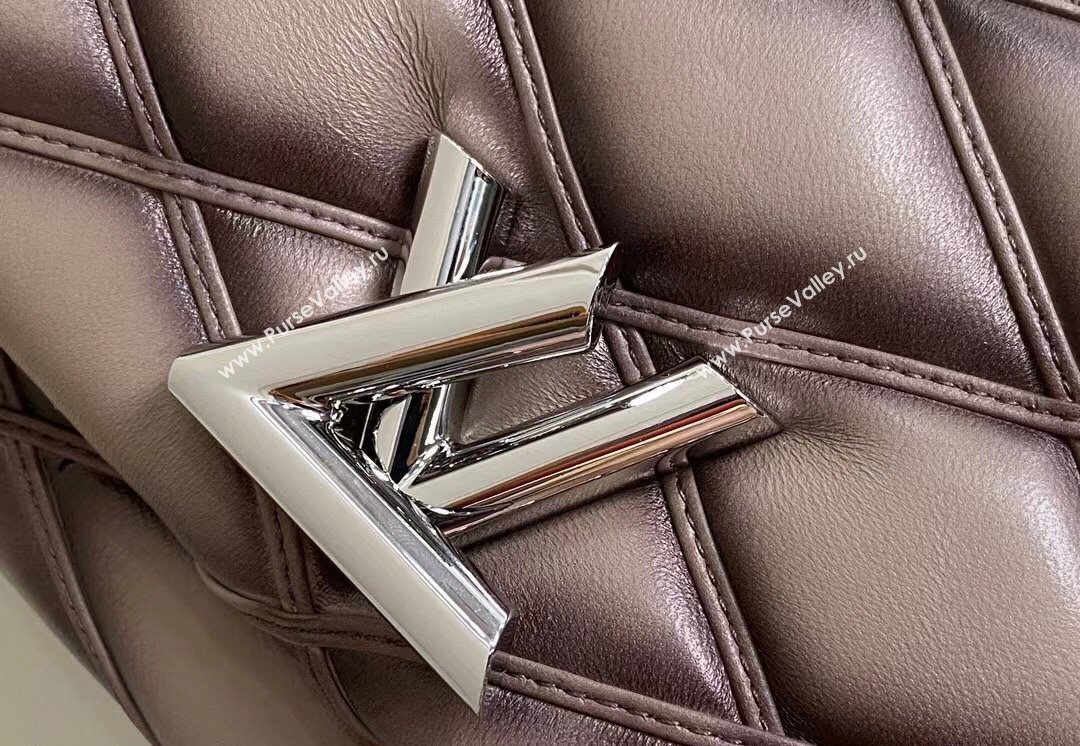 Louis Vuitton Lamb leather GO-14 MM Bag M23045 Taupe 2024 (kiki-24040109)