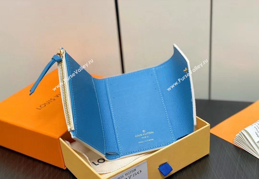 Louis Vuitton Damier Giant canvas Victorine Wallet N40750 Pistachio Green 2024 (kiki-24040120)