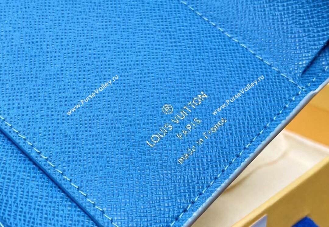 Louis Vuitton Damier Giant canvas Victorine Wallet N40750 Pistachio Green 2024 (kiki-24040120)
