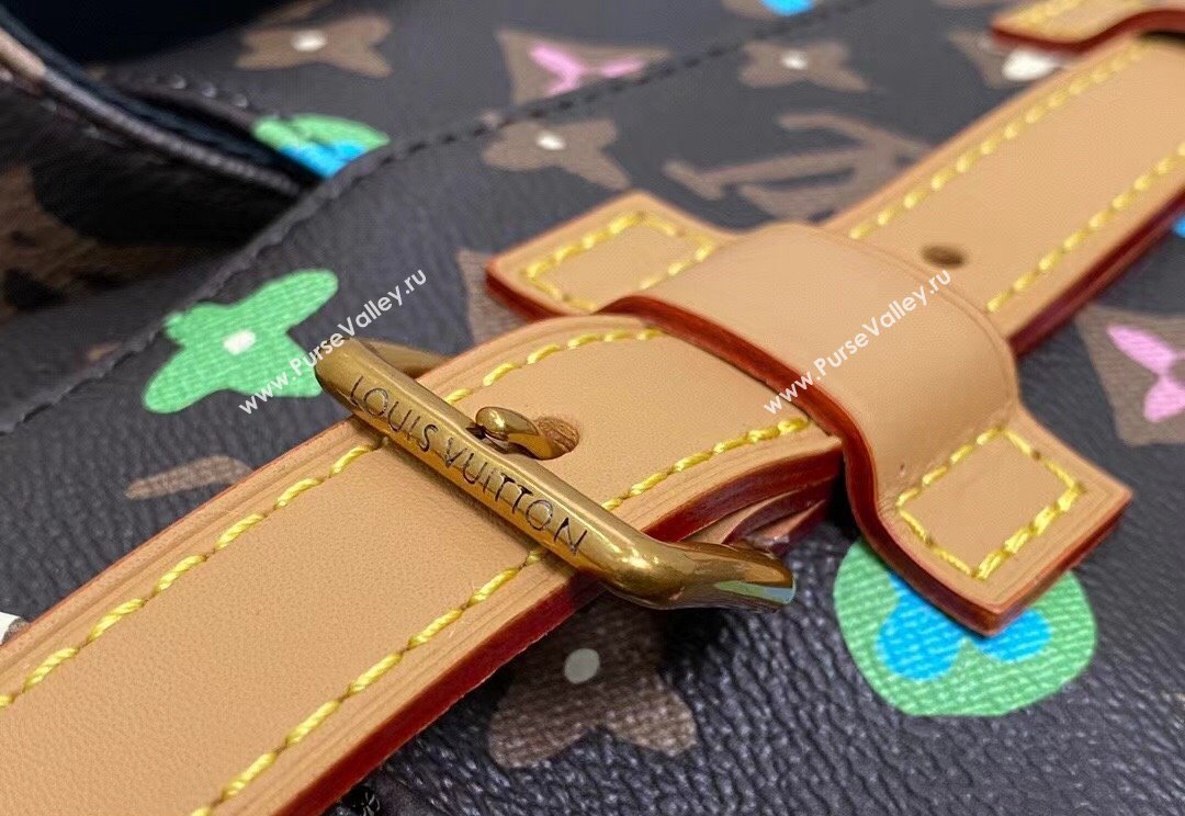 Louis Vuitton Monogram Craggy Canvas Christopher MM Bag M25240 Chocolate 2024 (kiki-24040124)