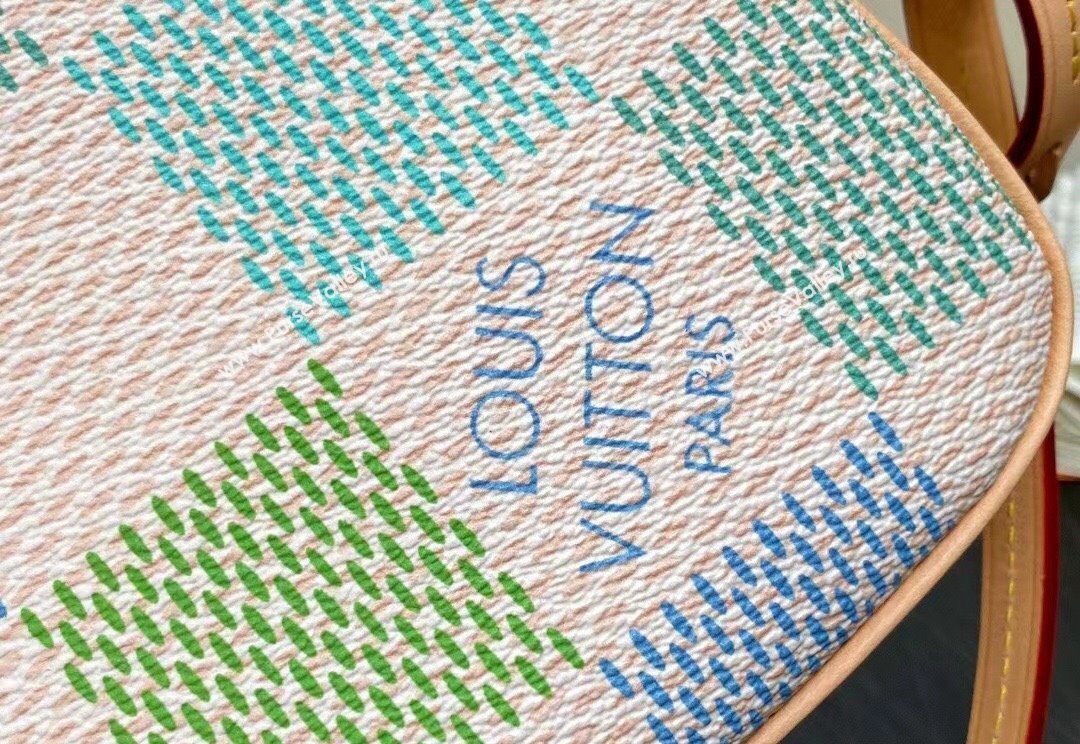 Louis Vuitton Damier Giant canvas Pochette Accessoires Bag N40642 Pistachio Green 2024 (kiki-24040114)