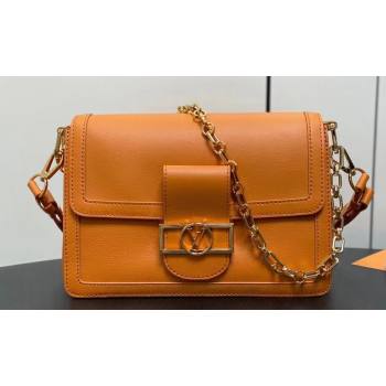 Louis Vuitton Dauphine Soft MM Bag M25048 Orange 2024 (kiki-24040136)
