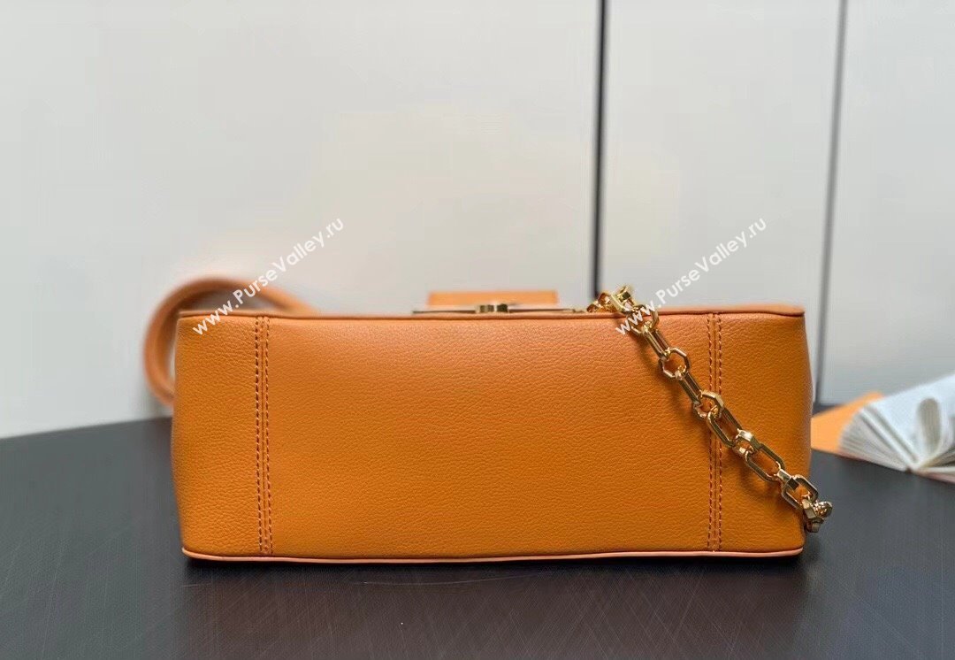Louis Vuitton Dauphine Soft MM Bag M25048 Orange 2024 (kiki-24040136)
