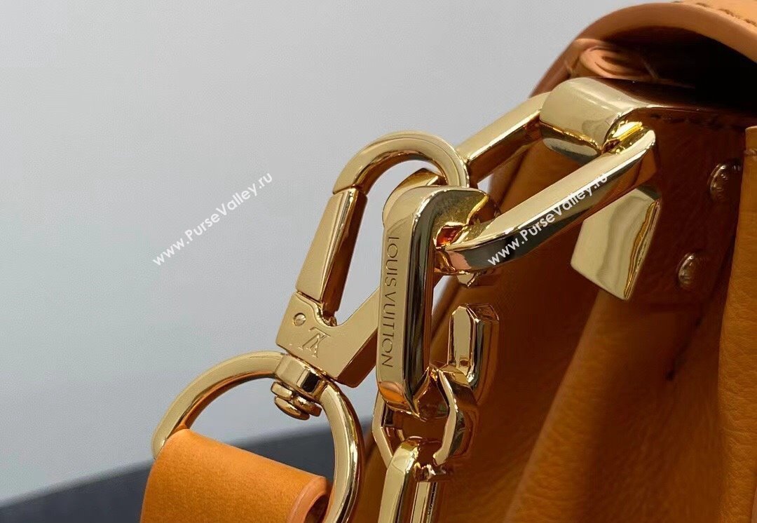 Louis Vuitton Dauphine Soft MM Bag M25048 Orange 2024 (kiki-24040136)