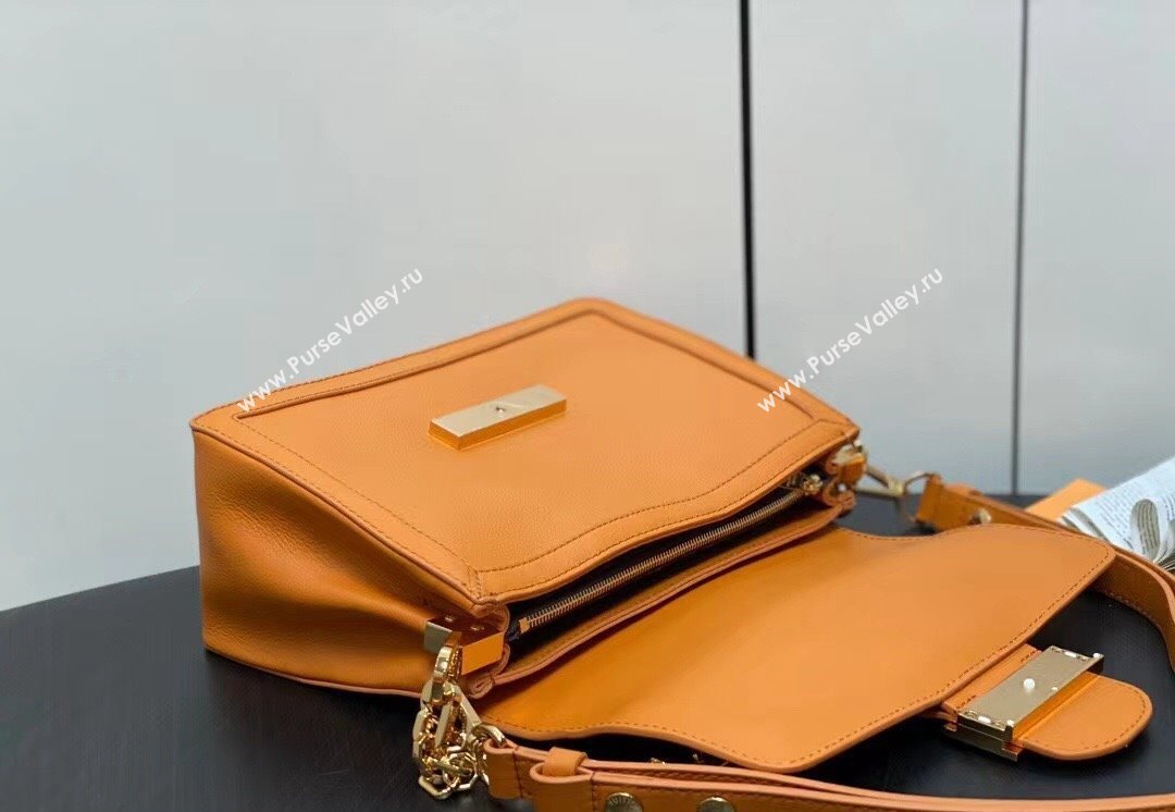 Louis Vuitton Dauphine Soft MM Bag M25048 Orange 2024 (kiki-24040136)