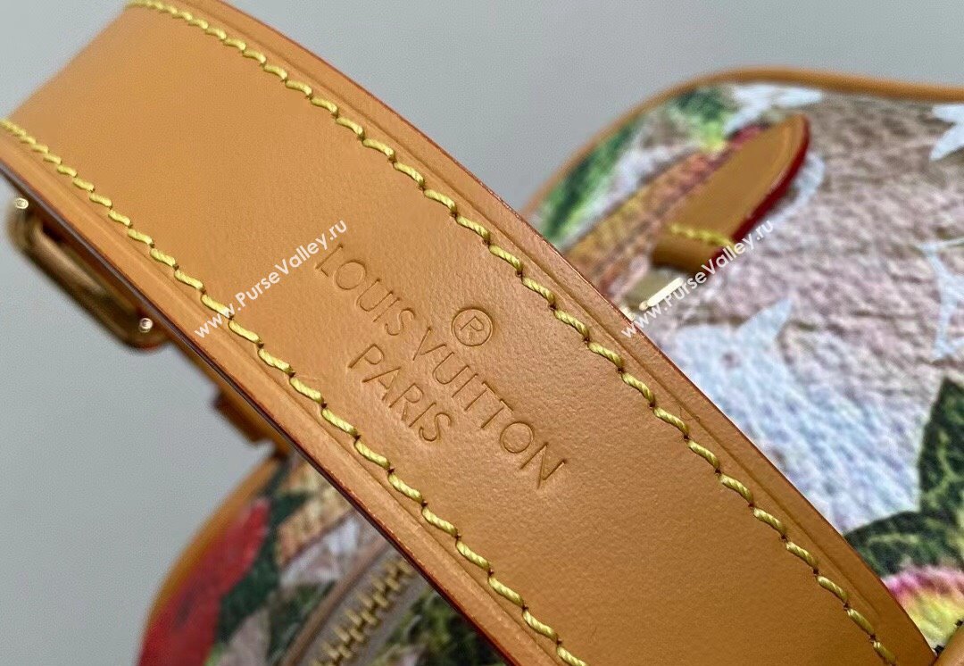 Louis Vuitton Locker Dopp Kit Bag Floral Print 2024 (kiki-24040148)